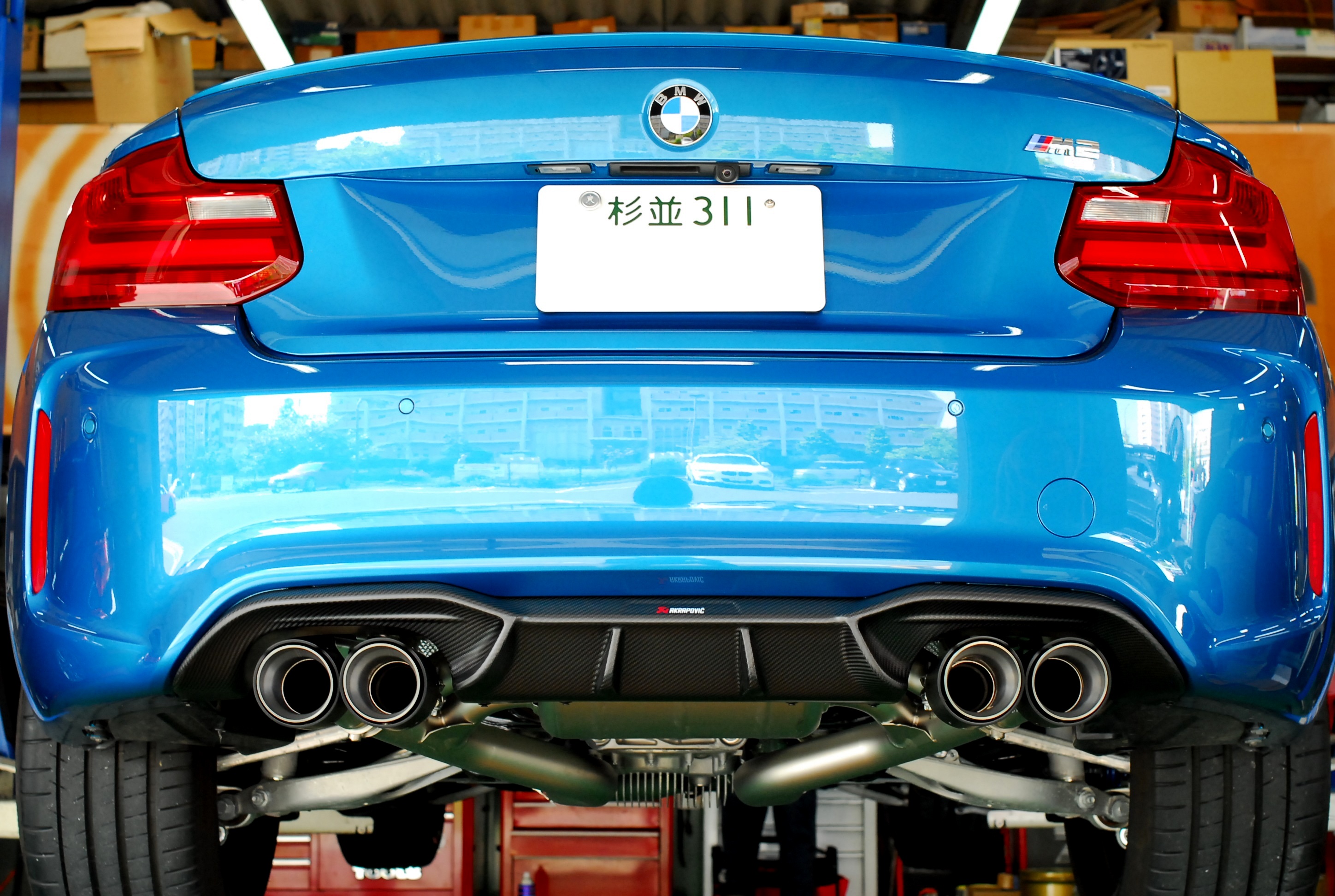 AKRAPOVIC + F87/M2 - 神戸店遠藤ブログ！BMW専門店Studie（スタディ